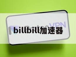 billbill加速器